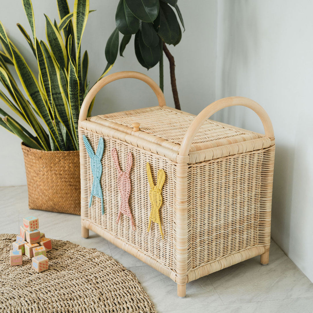 Anais Rattan Toy Trunk