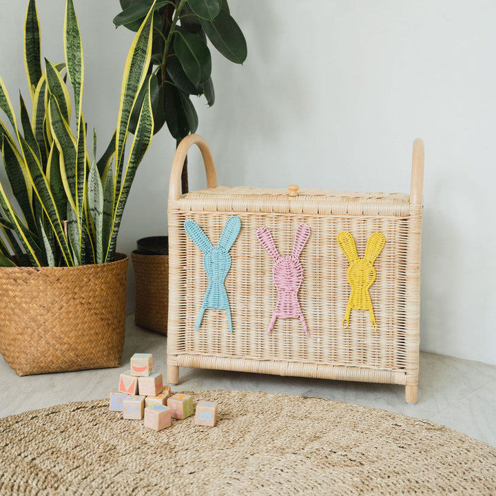Anais Rattan Toy Trunk