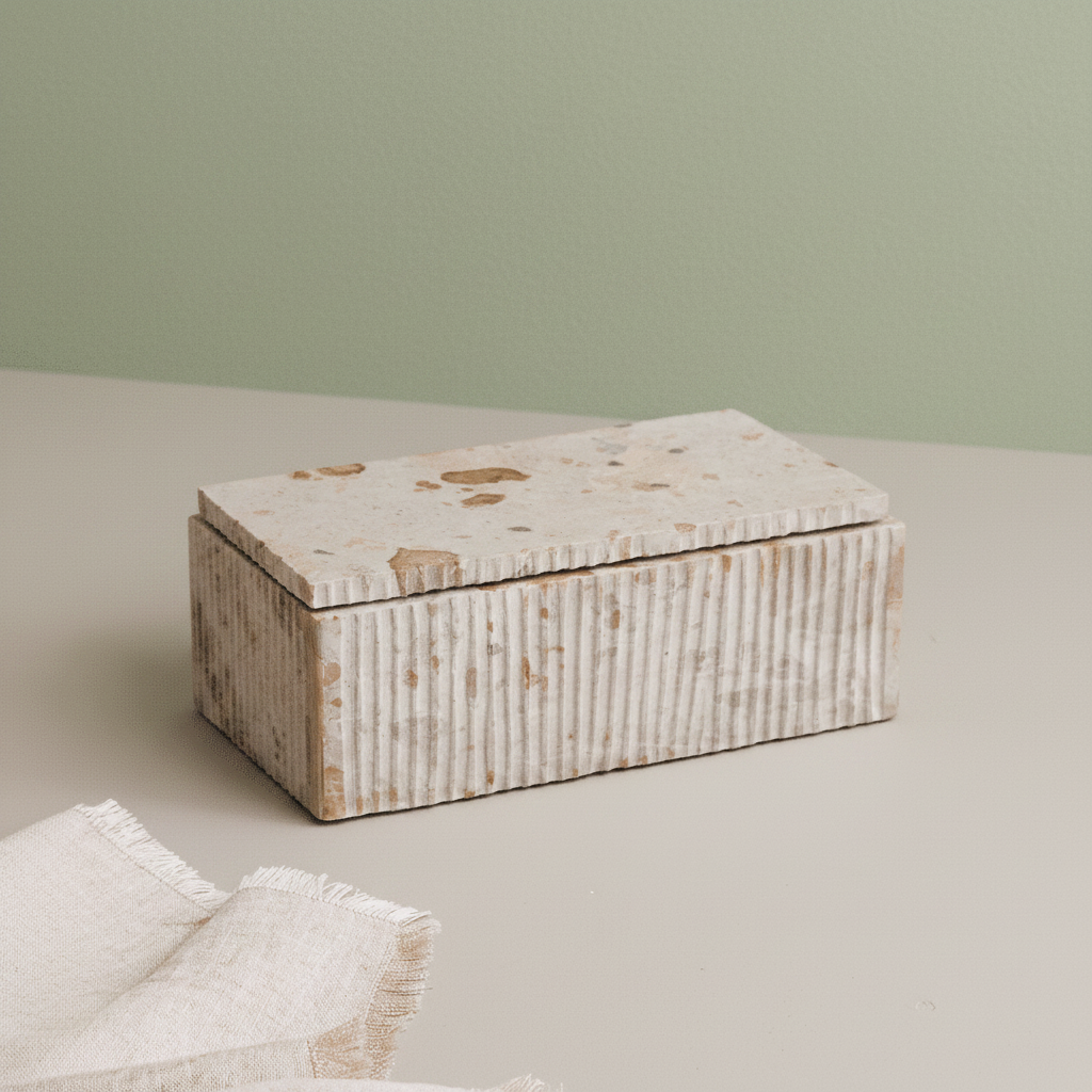 Ataca Marble Large Storage Box