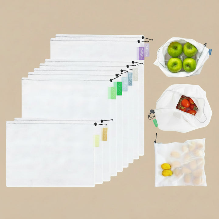 Reusable Mesh Market Bags