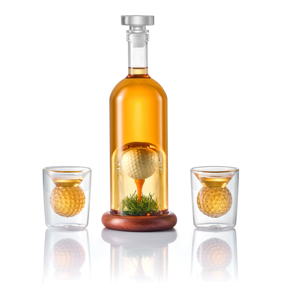 Golf Liquor Decanter Set