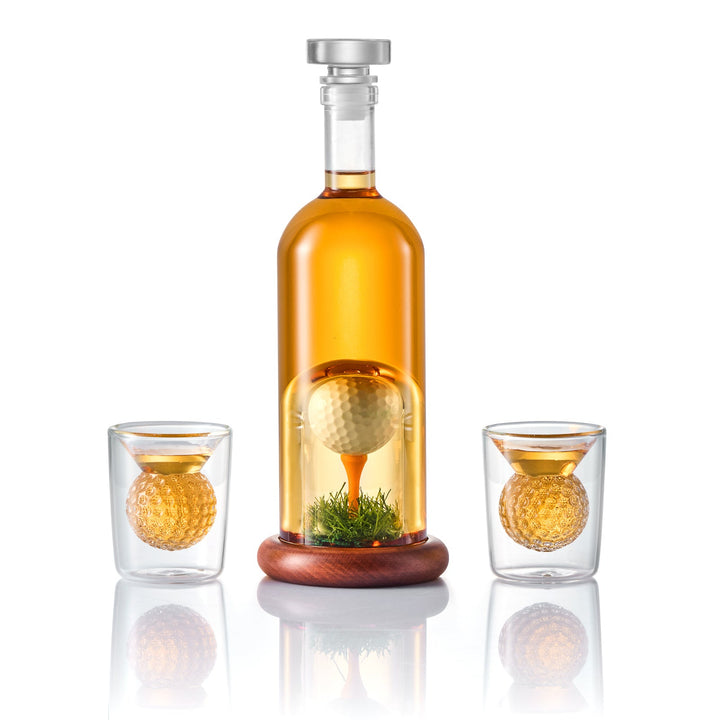 Golf Liquor Decanter Set