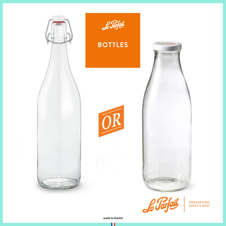 Le Parfait Reusable Glass Bottles