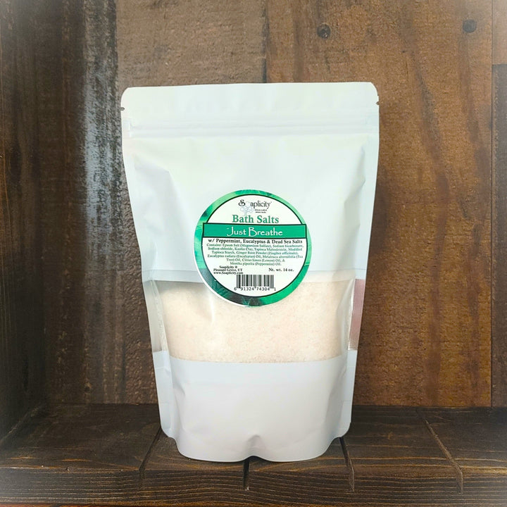 Just Breathe Bath Salts — Bath Salts, [material], Soaplicity
