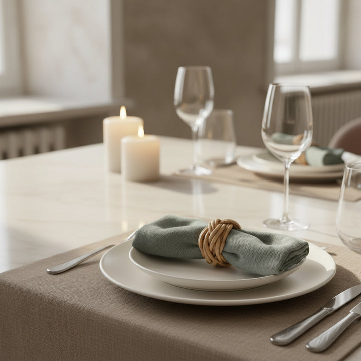Sunrise Rattan Napkin Ring