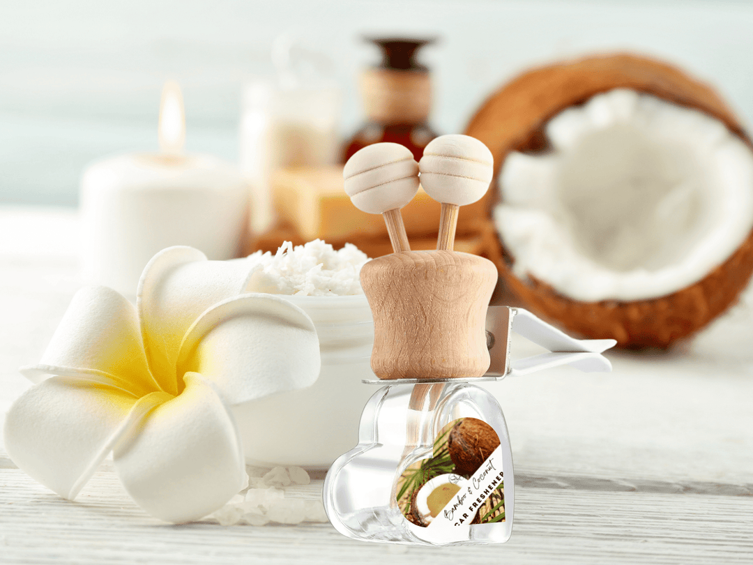 Clean & Fresh Vent Car Diffuser Collection – Crisp Linen, Cotton & Ocean Breeze Aromas