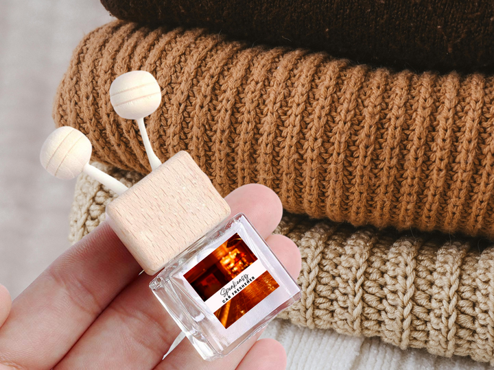 Clean & Fresh Vent Car Diffuser Collection – Crisp Linen, Cotton & Ocean Breeze Aromas