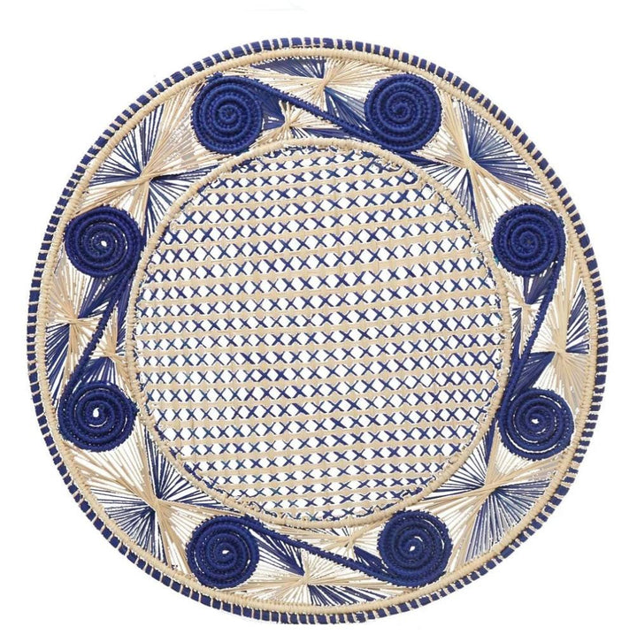 Caracol Handwoven Iraca Placemat — Placemats, [material], MacondoForever
