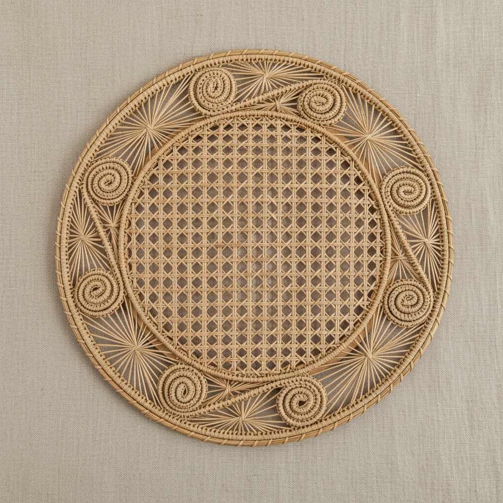 Caracol Handwoven Iraca Placemat