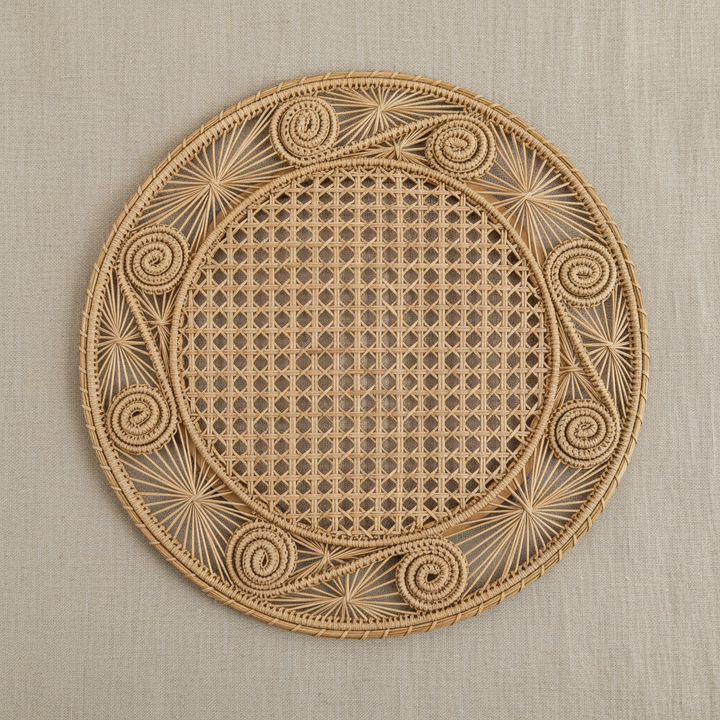 Caracol Handwoven Iraca Placemat