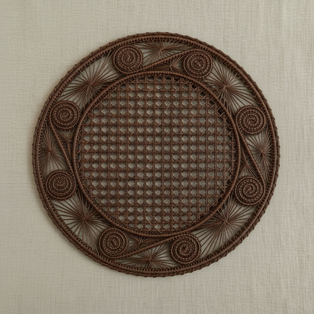 Caracol Handwoven Iraca Placemat