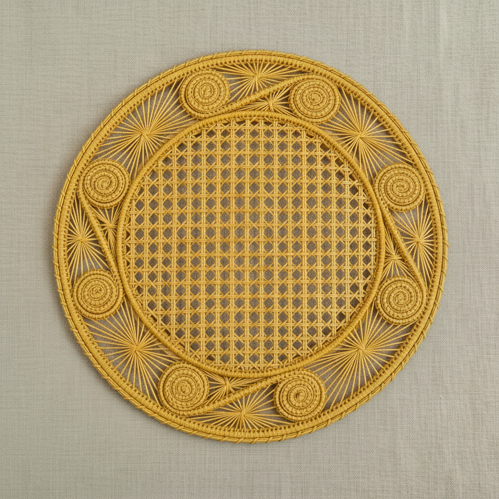 Caracol Handwoven Iraca Placemat