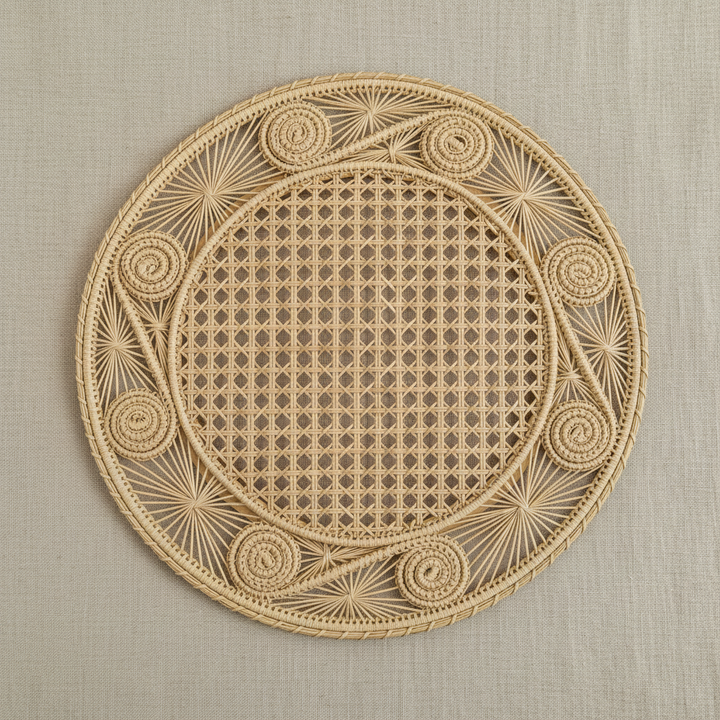 Caracol Handwoven Iraca Placemat