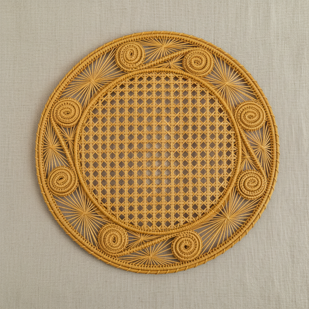 Caracol Handwoven Iraca Placemat