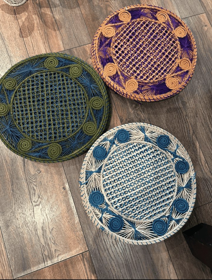 Caracol Handwoven Iraca Placemat — Placemats, [material], MacondoForever