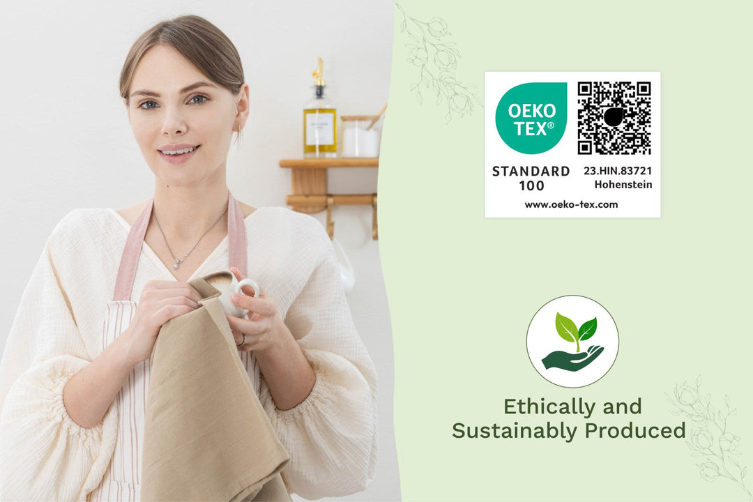 Organic Cotton Flour Sack Towels (Set of 5 or 10)