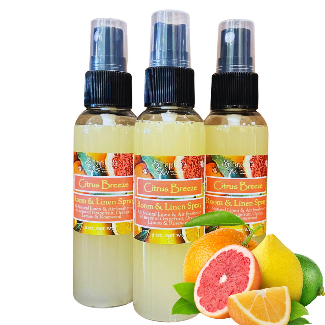 Citrus Breeze Room & Linen Spray — Room Spray, [material], Soaplicity
