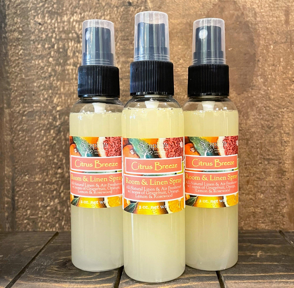 Citrus Breeze Room & Linen Spray — Room Spray, [material], Soaplicity