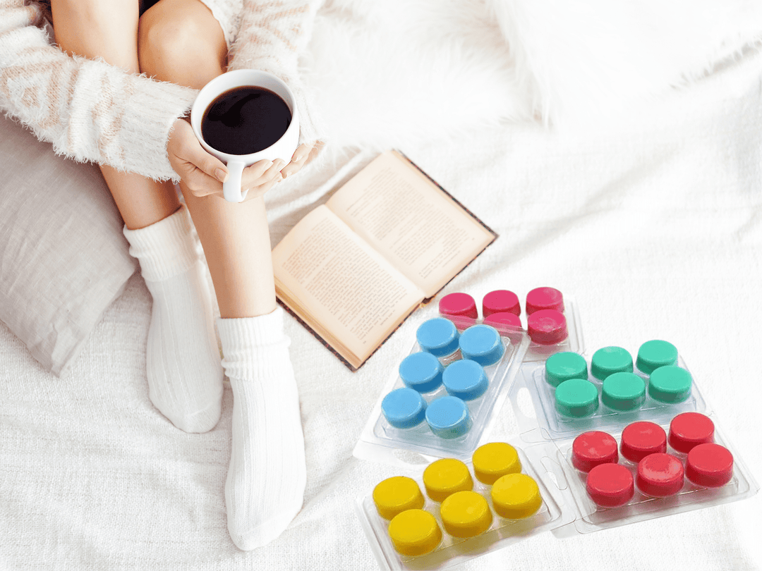Clamshell Wax Melts - Romantic & Floral – Elegant Floral Blends for Gifting & Everyday Luxury