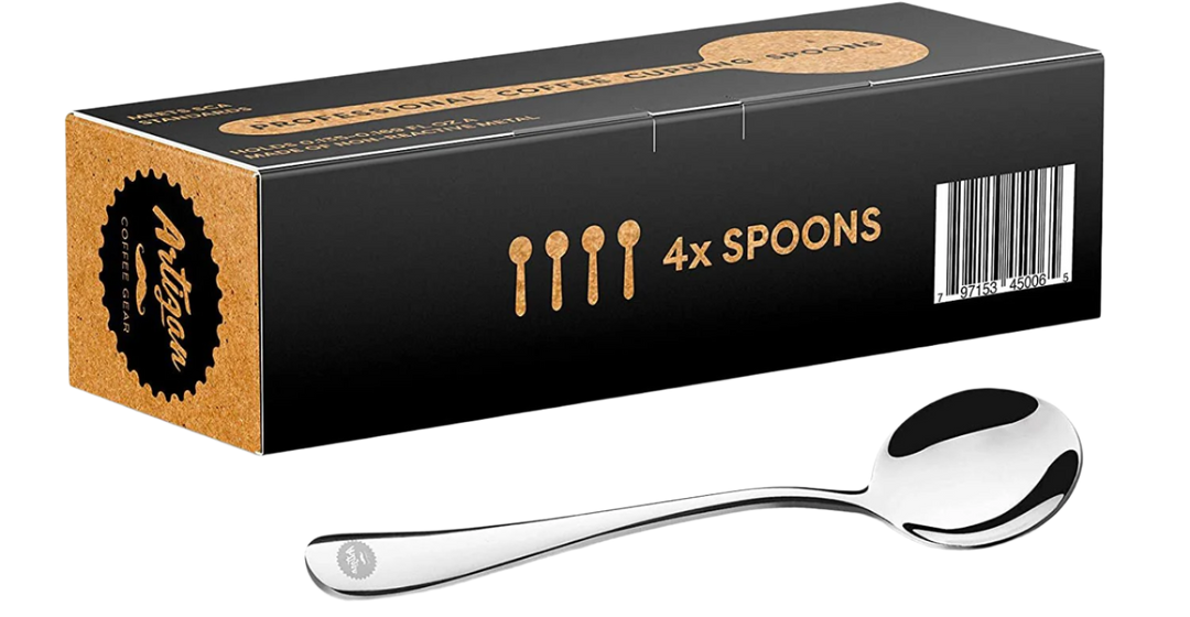 Specialty Coffee Association (SCA) Compliant - Coffee Cupping Spoon - Set of 4 Spoons