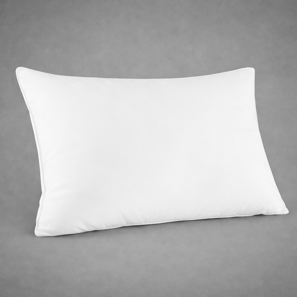 Organic Cotton Case—Hollow Fiber Filled Pillow