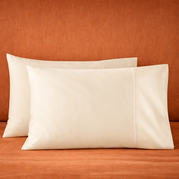 Organic Sateen Cotton FPillowcase—500 TC