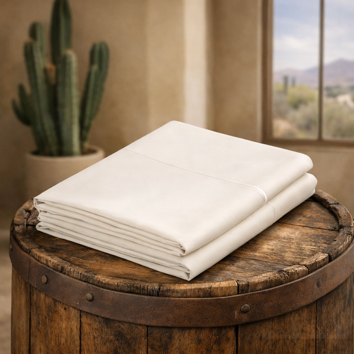 Organic Cotton Sateen Flat Sheet—500 TC