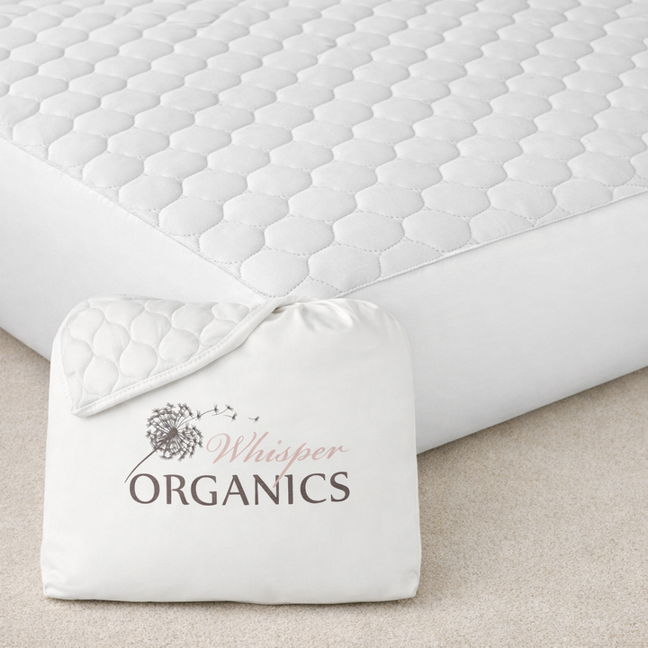 Organic Cotton Quilted Mattress Cover—300 TC