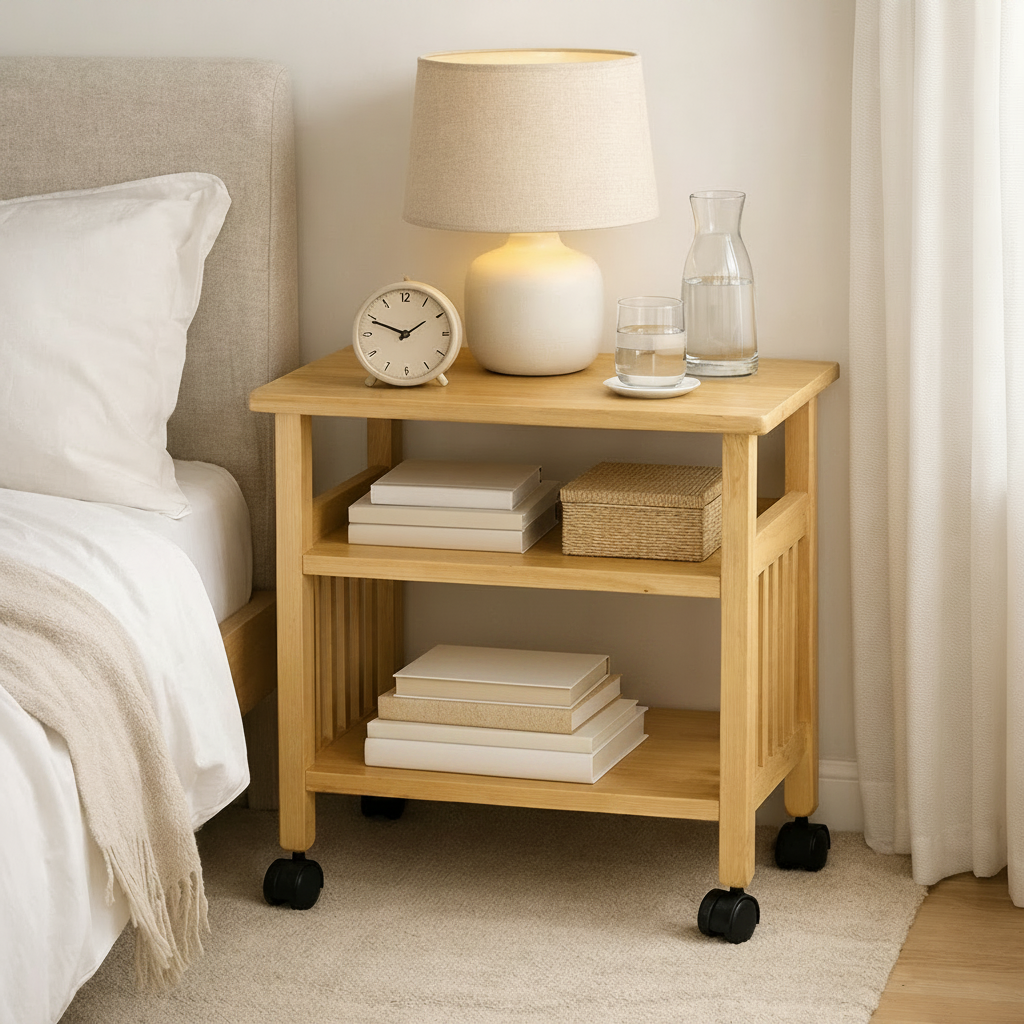 Solid Beechwood Folding Cart