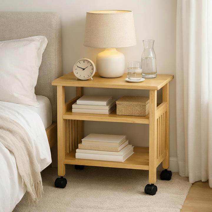 Solid Beechwood Folding Cart