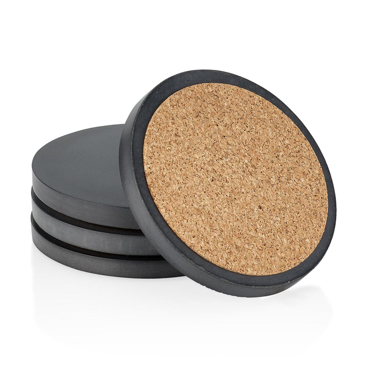 Concrete Coasters: Charcoal — coaster, [material], Port Living Co.