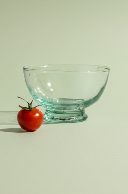 Divers Recycled Glass Bowls