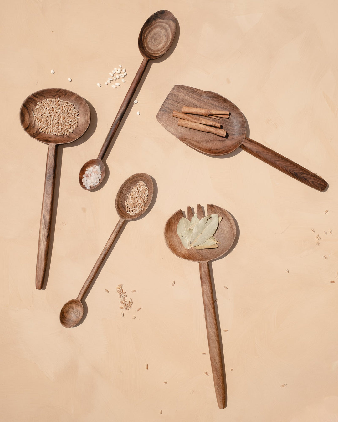 Walnut Oval Spoon