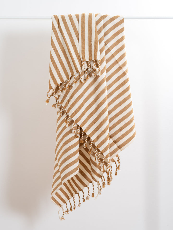 Girit Biscotto Cotton Linen Towel