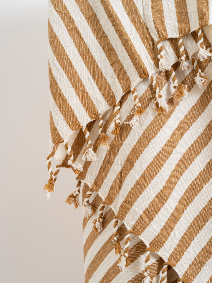 Girit Biscotto Cotton Linen Towel