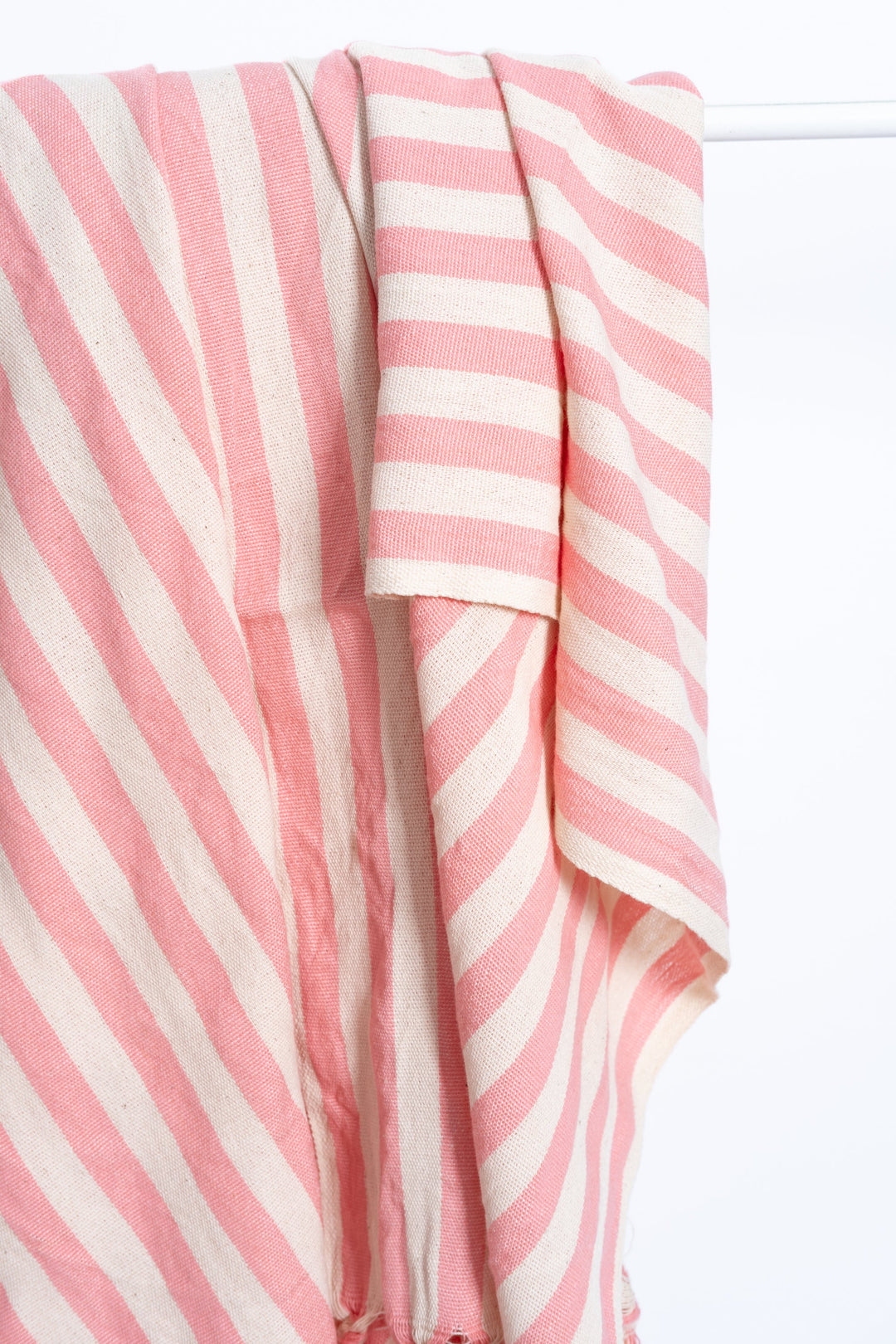Girit Pink Cotton Linen Towel