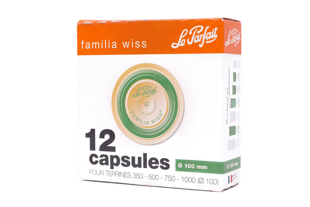 Le Parfait Familia Wiss Sealing Caps (12-Pack)