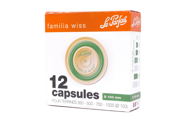 Le Parfait Familia Wiss Sealing Caps (12-Pack)