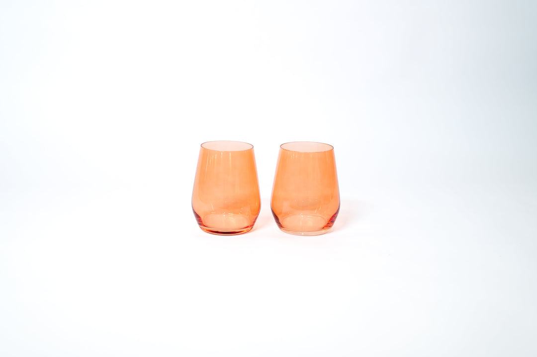 Aperol Orange - Colored Wine Glass