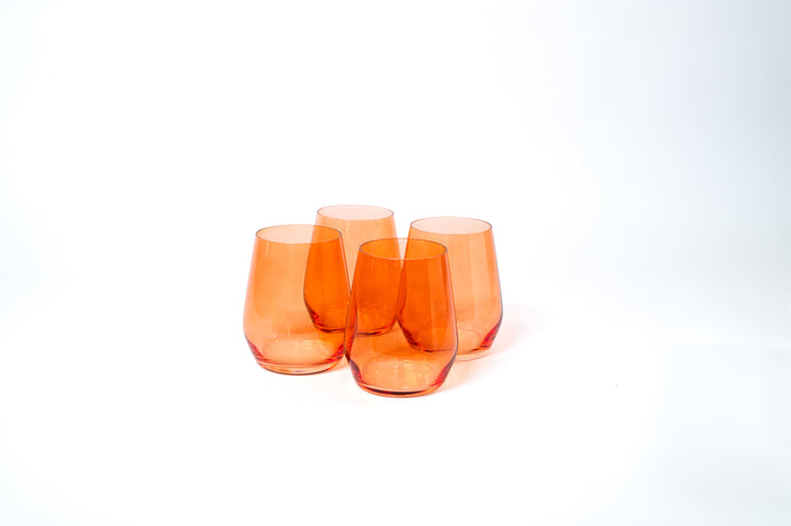 Aperol Orange - Colored Wine Glass