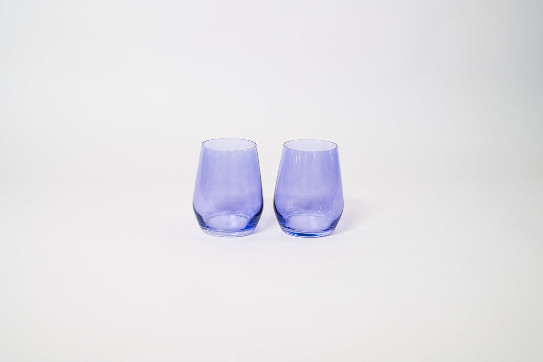 Veri Peri Purple - Colored Wine Glass