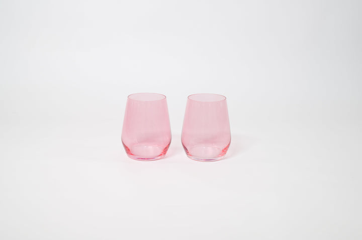 Bubblegum Pink - Colored Wine Glass