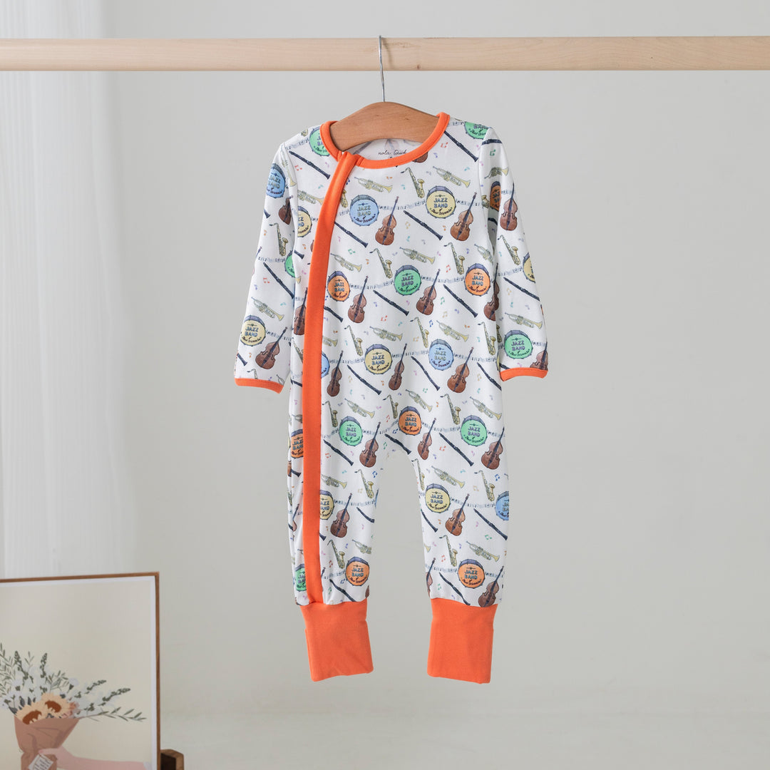 Jazz Festin' Organic Cotton Pajama Set