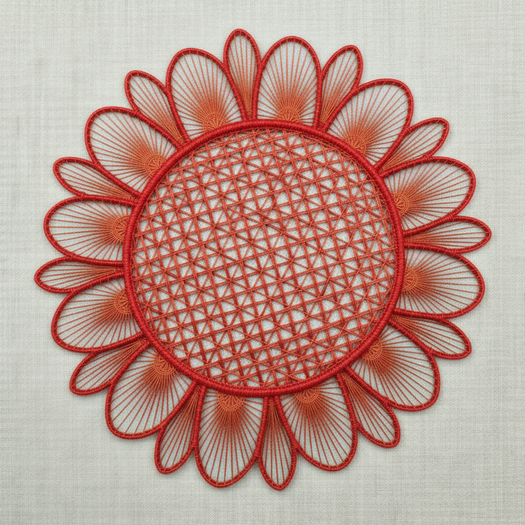 Daisy Handwoven Iraca Placemat