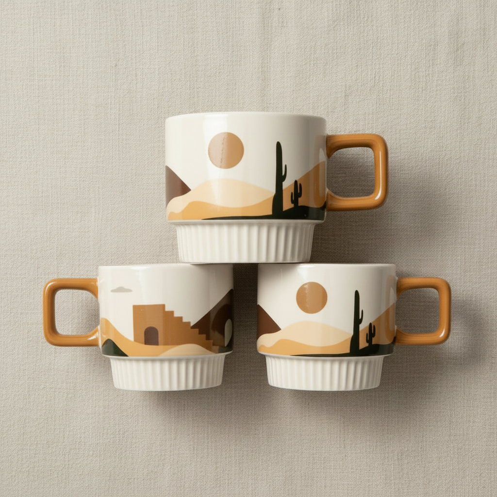 Tilley + Me Desert Vibe Artisanal Mug
