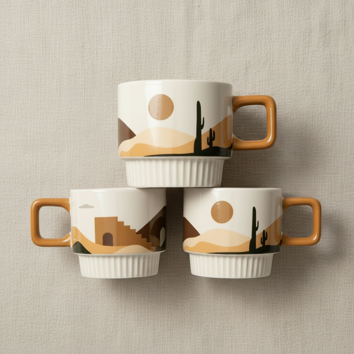 Tilley + Me Desert Vibe Artisanal Mug