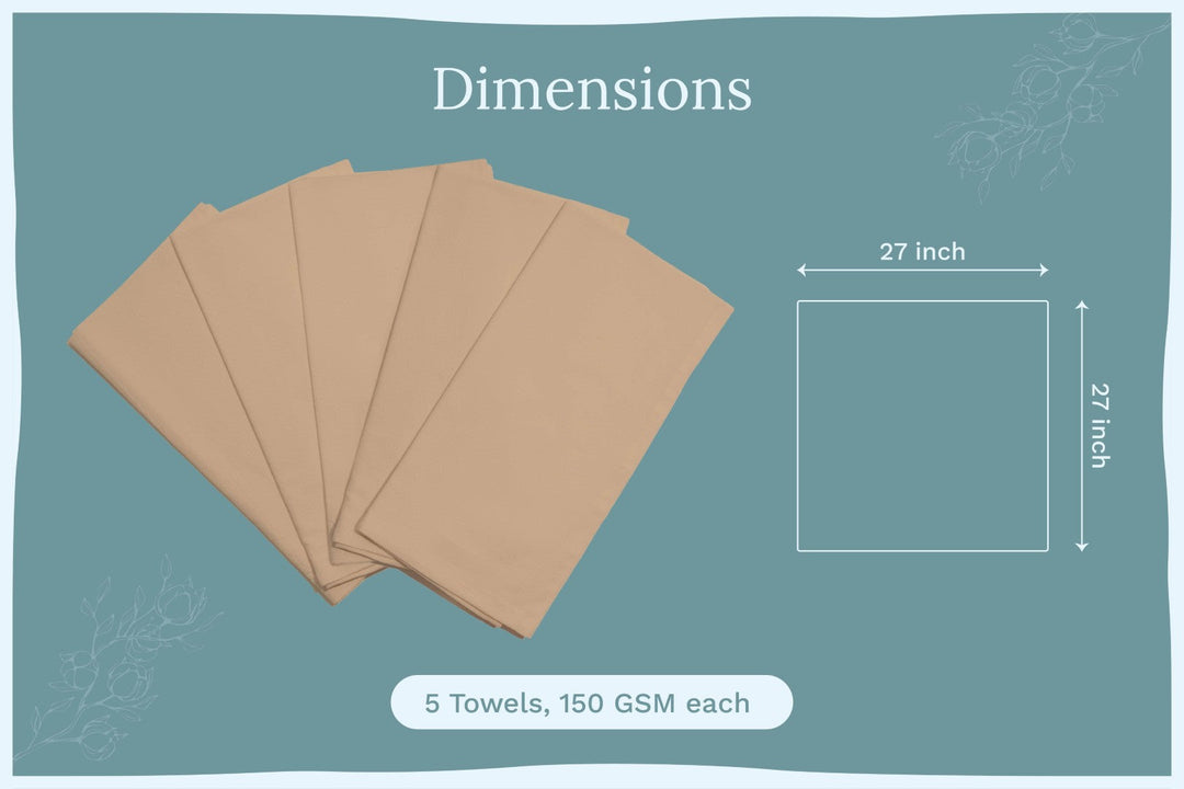 Organic Cotton Flour Sack Towels (Set of 5 or 10)