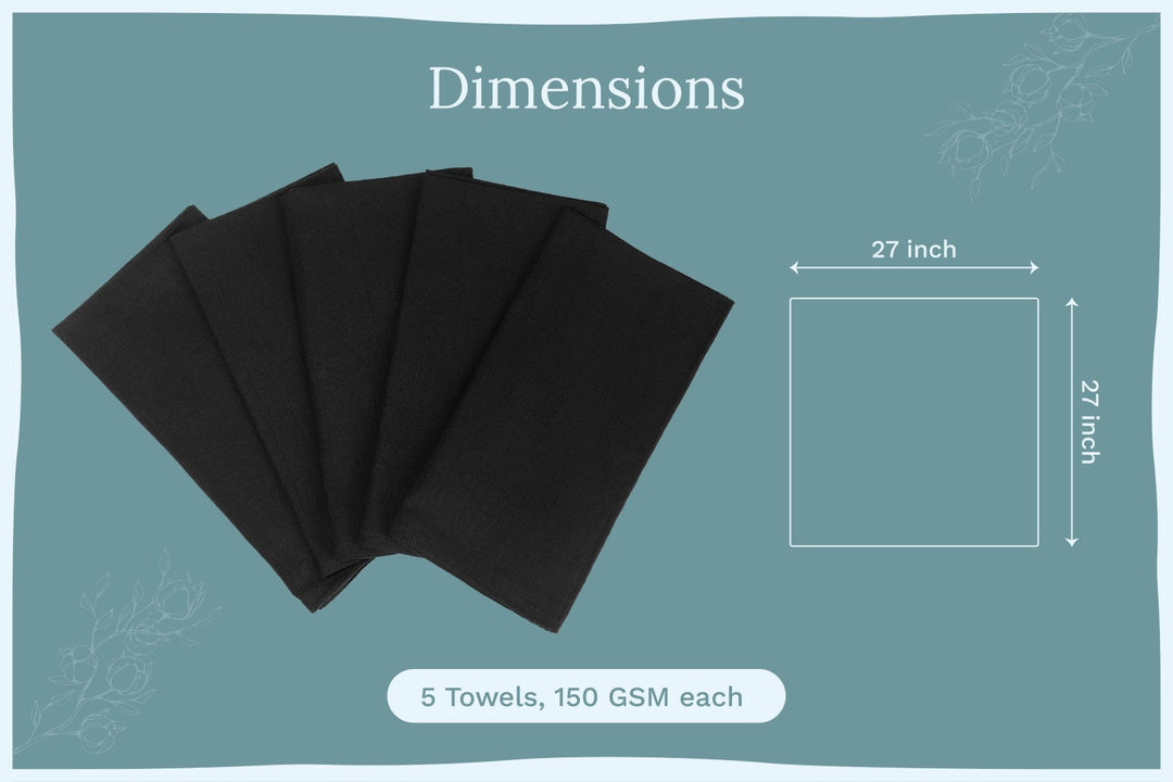 Organic Cotton Flour Sack Towels (Set of 5 or 10)