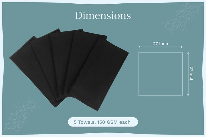 Organic Cotton Flour Sack Towels (Set of 5 or 10)