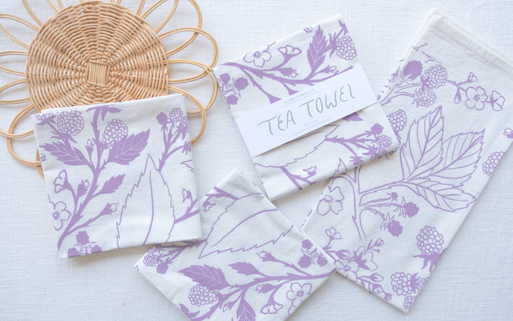 Berries Cotton Tea Towel
